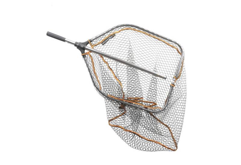 Savage Gear Angelkescher Savage Gear Pro Folding Rubber Large Mesh Landing Net L Kescher von Savage Gear
