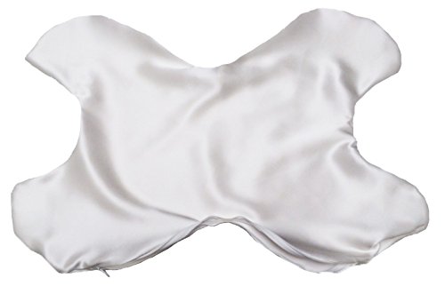 Save My Face Additional Le Grand Pillowcase with Silk Charmeuse in White von Save My Face