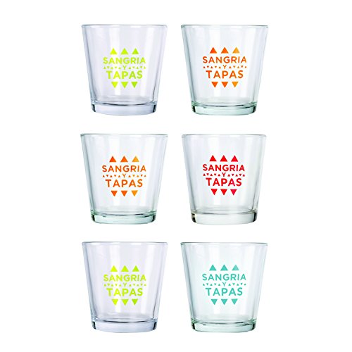 Saveur et Dégustation ka1525 Verrine Glas transparent 7,5 x 7,5 x 7,5 cm 6-teilig von Saveur & Dégustation