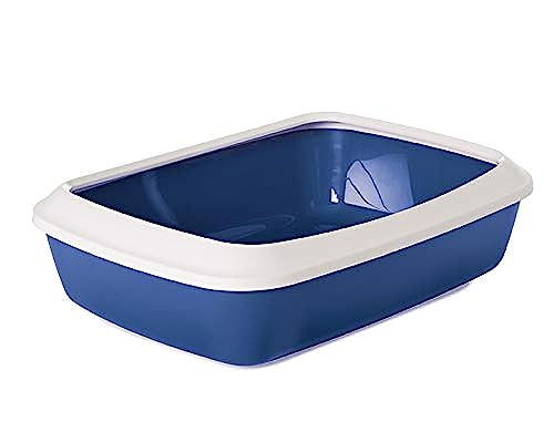 Savic -Bac IRIZ42 Katzentoilette, 42 x 31 x 12,5 cm, Blau von Savic