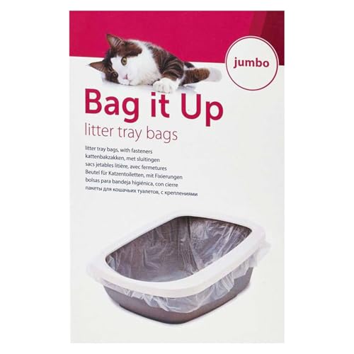 BAG IT UP Beutel für große Katzentoiletten 6er Pack von SAVIC