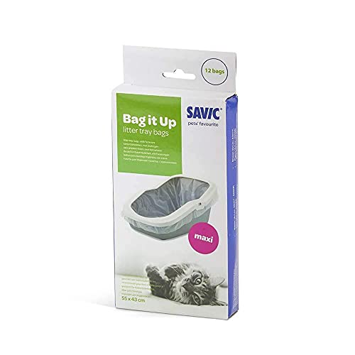 Savic Bag It Up 12 Maxi-Hygienebeutel 55 x 43 cm von Savic