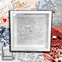 Personalisiertes 3D Stadtbild Als Hochzeitsgeschenk | Deine Stadt Im Druck, Geschenk Einzug, Jahrestag, Valentinstag Koordinaten Bild Personalisiertes 3D Stadtbild Als Hochzeitsgeschenk | Deine Stadt Im Druck, Geschenk Einzug, Jahrestag, Valentinstag Koordinaten Bild von SavvyStyleDesign