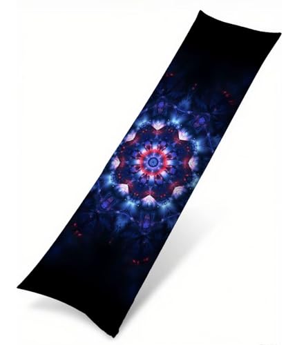 Blau Seitenschläferkissen Bezug 40 x 120 cm, Landschaft Kissenbezug 40 x 120 Kissen Seitenschläfer Mandala Muster Samt Verbessern Sie Schlafqualität Pillow Case für Sofa Wohnzimmer Schlafzimmer T-2225 Blau Seitenschläferkissen Bezug 40 x 120 cm, Landschaft Kissenbezug 40 x 120 Kissen Seitenschläfer Mandala Muster Samt Verbessern Sie Schlafqualität Pillow Case für Sofa Wohnzimmer Schlafzimmer T-2225 von Saweefog
