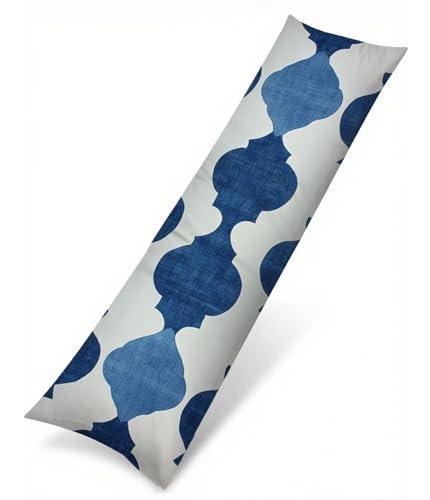 Blau Seitenschläferkissen Bezug 60 x 180 cm, Landschaft Kissenbezug 60 x 180 Kissen Seitenschläfer Mandala Muster Samt Verbessern Sie Schlafqualität Pillow Case für Sofa Wohnzimmer Schlafzimmer T-2965 Blau Seitenschläferkissen Bezug 60 x 180 cm, Landschaft Kissenbezug 60 x 180 Kissen Seitenschläfer Mandala Muster Samt Verbessern Sie Schlafqualität Pillow Case für Sofa Wohnzimmer Schlafzimmer T-2965 von Saweefog