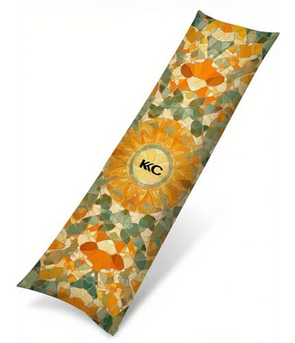 Gelb Seitenschläferkissen Bezug 60 x 180 cm, Landschaft Kissenbezug 60 x 180 Kissen Seitenschläfer Abstrakt Muster Samt Verbessern Sie Schlafqualität Pillow Case für Wohnzimmer Schlafzimmer T-1777 Gelb Seitenschläferkissen Bezug 60 x 180 cm, Landschaft Kissenbezug 60 x 180 Kissen Seitenschläfer Abstrakt Muster Samt Verbessern Sie Schlafqualität Pillow Case für Wohnzimmer Schlafzimmer T-1777 von Saweefog