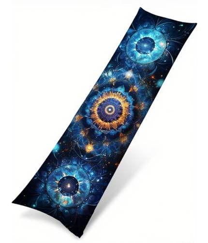 Kissenbezug 30 x 90 Seitenschläferkissen Bezug Blau Kissenbezug Mandala Kissen Seitenschläfer Leinen Verbessern Sie Schlafqualität Pillow Case, Doppelseitig Drucken für Sofa Schlafzimmer T-2174 Kissenbezug 30 x 90 Seitenschläferkissen Bezug Blau Kissenbezug Mandala Kissen Seitenschläfer Leinen Verbessern Sie Schlafqualität Pillow Case, Doppelseitig Drucken für Sofa Schlafzimmer T-2174 von Saweefog