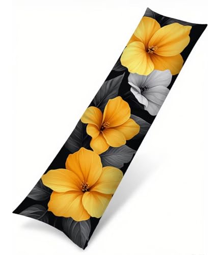 Kissenbezug 30 x 90 Seitenschläferkissen Bezug Gelb Kissenbezug Blume Kissen Seitenschläfer Leinen Verbessern Sie Schlafqualität Pillow Case, Doppelseitig Kopfkissenbezug für Schlafzimmer T-1745 Kissenbezug 30 x 90 Seitenschläferkissen Bezug Gelb Kissenbezug Blume Kissen Seitenschläfer Leinen Verbessern Sie Schlafqualität Pillow Case, Doppelseitig Kopfkissenbezug für Schlafzimmer T-1745 von Saweefog