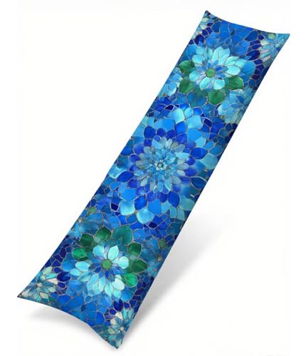 Kissenbezug 40 x 145 Seitenschläferkissen Bezug Blau Kissenbezug Mandala Kissen Seitenschläfer Samt Verbessern Sie Schlafqualität Pillow Case, Doppelseitig Drucken für Sofa Schlafzimmer T-2160 Kissenbezug 40 x 145 Seitenschläferkissen Bezug Blau Kissenbezug Mandala Kissen Seitenschläfer Samt Verbessern Sie Schlafqualität Pillow Case, Doppelseitig Drucken für Sofa Schlafzimmer T-2160 von Saweefog