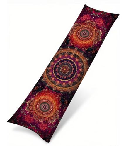 Kissenbezug 40 x 145 Seitenschläferkissen Bezug Mandala Kissenbezug Lila Kissen Seitenschläfer Samt Verbessern Sie Schlafqualität Pillow Case, Doppelseitig Drucken für Sofa Schlafzimmer T-1841 Kissenbezug 40 x 145 Seitenschläferkissen Bezug Mandala Kissenbezug Lila Kissen Seitenschläfer Samt Verbessern Sie Schlafqualität Pillow Case, Doppelseitig Drucken für Sofa Schlafzimmer T-1841 von Saweefog