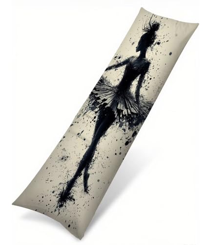 Kissenbezug 50 x 150 Seitenschläferkissen Bezug Abstrakt Kissenbezug Balletttänzerin Kissen Seitenschläfer Leinen Verbessern Sie Schlafqualität Pillow Case, Doppelseitig für Sofa Schlafzimmer T-1957 Kissenbezug 50 x 150 Seitenschläferkissen Bezug Abstrakt Kissenbezug Balletttänzerin Kissen Seitenschläfer Leinen Verbessern Sie Schlafqualität Pillow Case, Doppelseitig für Sofa Schlafzimmer T-1957 von Saweefog