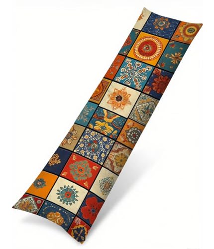 Kissenbezug 50 x 150 Seitenschläferkissen Bezug Geometrie Kissenbezug Böhmen Kissen Seitenschläfer Leinen Verbessern Sie Schlafqualität Pillow Case, Doppelseitig Drucken für Sofa Schlafzimmer T-1649 Kissenbezug 50 x 150 Seitenschläferkissen Bezug Geometrie Kissenbezug Böhmen Kissen Seitenschläfer Leinen Verbessern Sie Schlafqualität Pillow Case, Doppelseitig Drucken für Sofa Schlafzimmer T-1649 von Saweefog