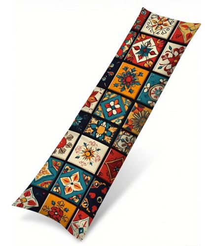 Kissenbezug 50 x 150 Seitenschläferkissen Bezug Geometrie Kissenbezug Böhmen Kissen Seitenschläfer Leinen Verbessern Sie Schlafqualität Pillow Case, Doppelseitig Drucken für Sofa Schlafzimmer T-1671 Kissenbezug 50 x 150 Seitenschläferkissen Bezug Geometrie Kissenbezug Böhmen Kissen Seitenschläfer Leinen Verbessern Sie Schlafqualität Pillow Case, Doppelseitig Drucken für Sofa Schlafzimmer T-1671 von Saweefog