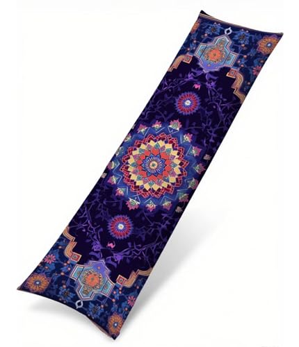 Kissenbezug 50 x 150 Seitenschläferkissen Bezug Lila Kissenbezug Mandala Kissen Seitenschläfer Leinen Verbessern Sie Schlafqualität Pillow Case, Doppelseitig Drucken für Sofa Schlafzimmer T-1770 Kissenbezug 50 x 150 Seitenschläferkissen Bezug Lila Kissenbezug Mandala Kissen Seitenschläfer Leinen Verbessern Sie Schlafqualität Pillow Case, Doppelseitig Drucken für Sofa Schlafzimmer T-1770 von Saweefog