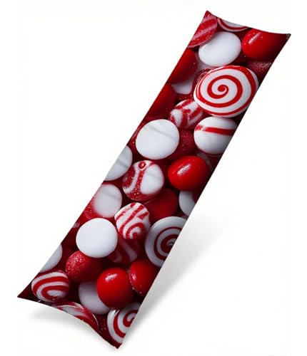 Rot Seitenschläferkissen Bezug 40 x 145 cm, Landschaft Kissenbezug 40 x 145 Kissen Seitenschläfer Süßigkeiten Muster Leinen Verbessern Sie Schlafqualität Pillow Case für Wohnzimmer Schlafzimmer T-2341 Rot Seitenschläferkissen Bezug 40 x 145 cm, Landschaft Kissenbezug 40 x 145 Kissen Seitenschläfer Süßigkeiten Muster Leinen Verbessern Sie Schlafqualität Pillow Case für Wohnzimmer Schlafzimmer T-2341 von Saweefog