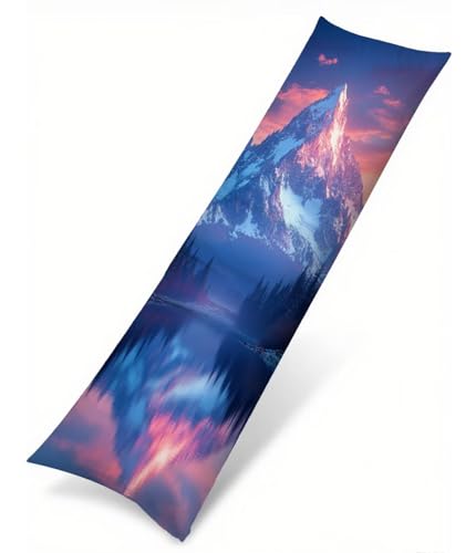 See Seitenschläferkissen Bezug 60 x 180 cm, Landschaft Kissenbezug 60 x 180 Kissen Seitenschläfer Berg Muster Samt Verbessern Sie Schlafqualität Pillow Case für Sofa Wohnzimmer Schlafzimmer T-2932 See Seitenschläferkissen Bezug 60 x 180 cm, Landschaft Kissenbezug 60 x 180 Kissen Seitenschläfer Berg Muster Samt Verbessern Sie Schlafqualität Pillow Case für Sofa Wohnzimmer Schlafzimmer T-2932 von Saweefog