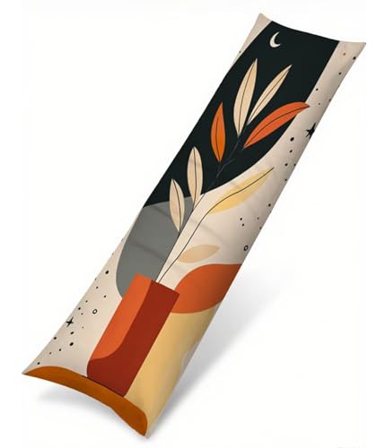 Seitenschläferkissen Bezug Abstrakt Kissenbezug 40 x 120 Schwangerschaftskissen Anlage, Leinen Atmungsaktiv und Weich Body Pillow, für Deko Wohnzimmer Sofa Kopfkissenbezug, Geschenke für Fraue T-1823 Seitenschläferkissen Bezug Abstrakt Kissenbezug 40 x 120 Schwangerschaftskissen Anlage, Leinen Atmungsaktiv und Weich Body Pillow, für Deko Wohnzimmer Sofa Kopfkissenbezug, Geschenke für Fraue T-1823 von Saweefog