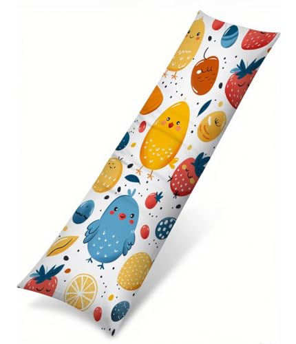 Seitenschläferkissen Bezug Sommer Kissenbezug 40 x 120 Schwangerschaftskissen Obst, Leinen Atmungsaktiv und Weich Body Pillow, für Deko Wohnzimmer Sofa Kopfkissenbezug, Geschenke für Fraue T-2384 Seitenschläferkissen Bezug Sommer Kissenbezug 40 x 120 Schwangerschaftskissen Obst, Leinen Atmungsaktiv und Weich Body Pillow, für Deko Wohnzimmer Sofa Kopfkissenbezug, Geschenke für Fraue T-2384 von Saweefog