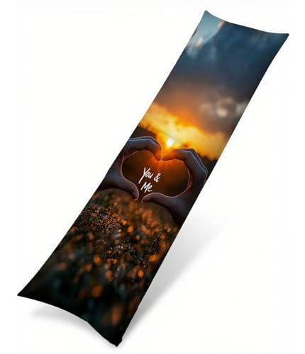 Sonnenuntergang Seitenschläferkissen Bezug 60 x 180, Landschaft Kissenbezug 60 x 180 Kissen Seitenschläfer Hand Muster Samt Verbessern Sie Schlafqualität Pillow Case für Wohnzimmer Schlafzimmer T-3042 Sonnenuntergang Seitenschläferkissen Bezug 60 x 180, Landschaft Kissenbezug 60 x 180 Kissen Seitenschläfer Hand Muster Samt Verbessern Sie Schlafqualität Pillow Case für Wohnzimmer Schlafzimmer T-3042 von Saweefog