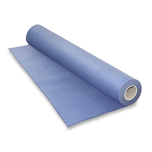 Dichtbahn Abdichtbahn Entkopplungsmatte Dichtungsbahn 0,67mm 295g/m², Duschelement zur Abdichtung Wand-Boden verschiedene Längen (30 lfm (ganze Rolle)) von Saxoboard