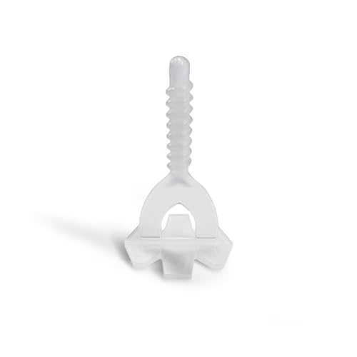 SAXOBOARD - Nivelliersystem, Fliesenverlegehilfe, Verlegehilfe Gewindehauben, Zuglaschen, Fliesen Werkzeug (1,5 mm – 2.000 Stück Gewindelaschen) von Saxoboard