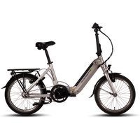 SAXONETTE E-Bike "Compact Premium Plus", 7 Gang, Mittelmotor 250 W, (mit Akku-Ladegerät), Pedelec, Elektrofahrrad für Damen u. Herren, Faltrad von Saxonette