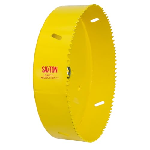 Saxton Blades HSS-Lochsäge M42 Bi-Metall 8% Kobalt Heavy Duty (14 mm – 230 mm) (165 mm) von Saxton Blades