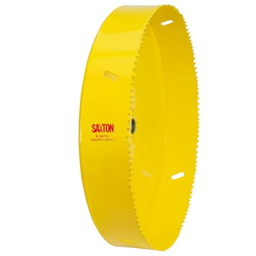 Saxton Blades HSS-Lochsäge M42 Bi-Metall 8% Kobalt Heavy Duty (14 mm – 230 mm) (230 mm) von Saxton Blades
