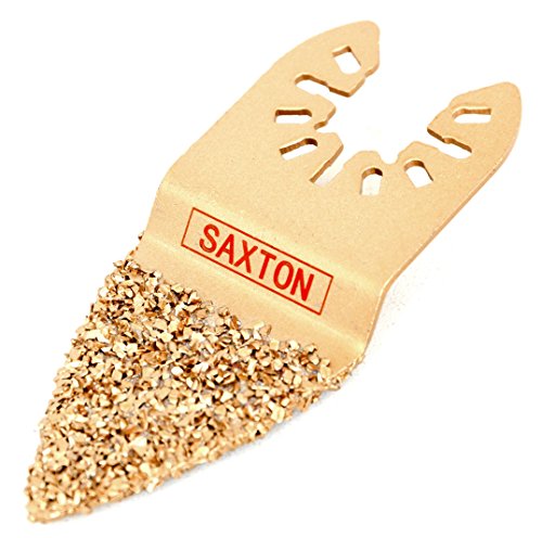 Saxton Hartmetall-Raspel-Blatt in Fingerform für Dewalt, Wolf, Stanley, Worx oszillierende Multifunktionswerkzeuge von Saxton Blades
