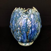 Hervorragende "Daisy' Studio Keramik Vase Von Dutcher's Montserrat - Lesen Sie Die Vollständige Beschreibung von Saxxonellas