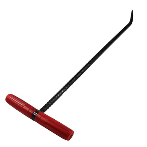 Kanaldeckel-Haken, T-Haken, Metall-Brunnendeckel, Schachtdeckel-Hebewerkzeug, Edelstahl-Federzieherhaken for Abflusskanal-Rinnengitter (Size : 85cm) von SayFur