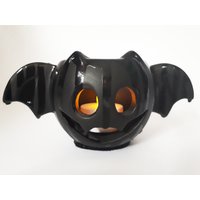 Fledermaus Teelicht Kerzenhalter, Halloween von SazSkullduggery
