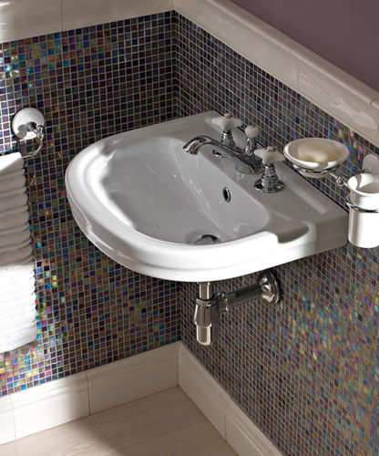 Gästewaschbecken Retro/Vintage Serie Masaccio Weiß von Sbordoni Gästewaschbecken Retro/Vintage Serie Masaccio Weiß von Sbordoni von Sbordoni