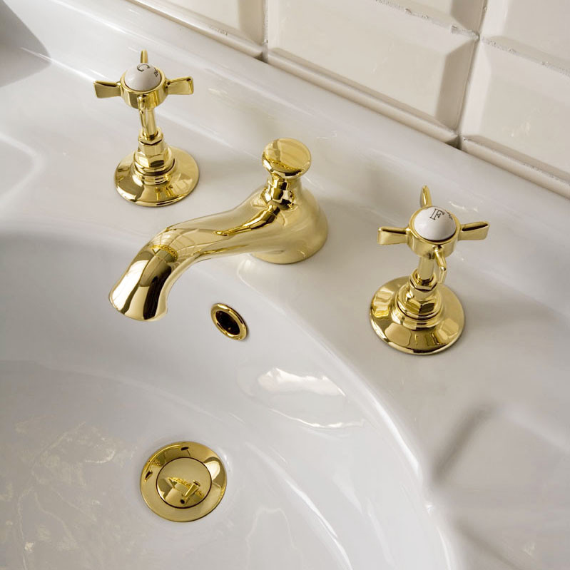 Waschbeckenarmaturen Retro/Vintage Serie Antica  von Sbordoni von Sbordoni