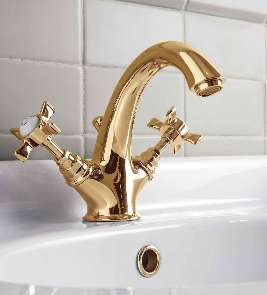 Waschbeckenarmaturen Retro/Vintage Serie Antica  von Sbordoni Waschbeckenarmaturen Retro/Vintage Serie Antica  von Sbordoni von Sbordoni