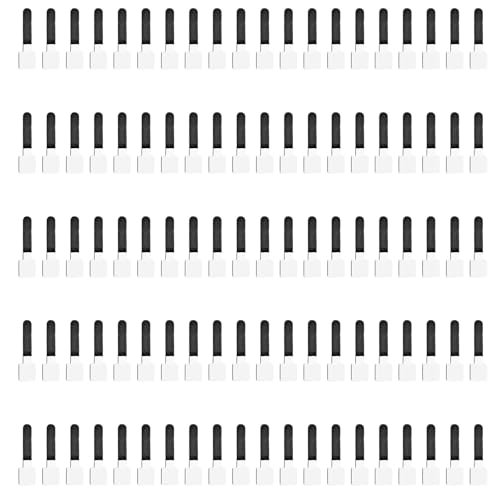 100 Pcs Desk Draht Wickler Wiederverwendbarer Kleber Kabel Clip Management Schutz Für Büro Home Workshop Dauermanagement Beschützer von Sbshiouu