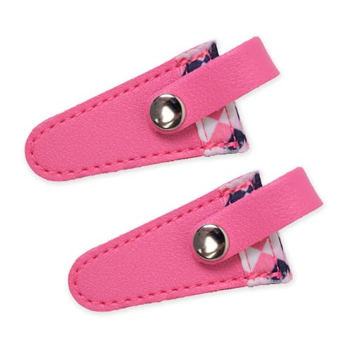 2 PCs Farbgitterschere Schutzabdeckungen Tragbares Trimmwerkzeug PU Stickerei Schere Scheide 2 PCs Farbgitterschere Schutzabdeckungen Tragbares Trimmwerkzeug PU Stickerei Schere Scheide von Sbshiouu