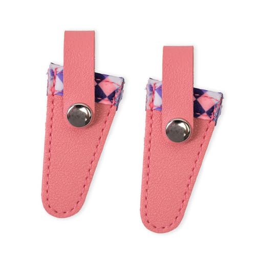 2 PCs Farbgitterschere Schutzabdeckungen Tragbares Trimmwerkzeug PU Stickerei Schere Scheide 2 PCs Farbgitterschere Schutzabdeckungen Tragbares Trimmwerkzeug PU Stickerei Schere Scheide von Sbshiouu