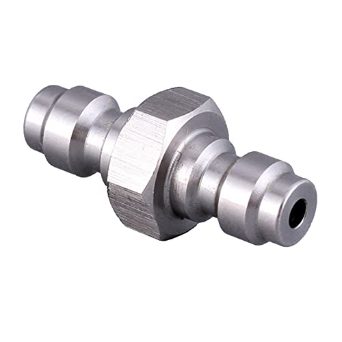8 mm Gewinde, doppelter männlicher Füllnippel, verbesserter Edelstahl, beidseitiger Stecker, Schnelltrennadapter für Tauchflasche, Schnelltrennadapter für Hochdruckreiniger 8 mm Gewinde, doppelter männlicher Füllnippel, verbesserter Edelstahl, beidseitiger Stecker, Schnelltrennadapter für Tauchflasche, Schnelltrennadapter für Hochdruckreiniger von Sbshiouu