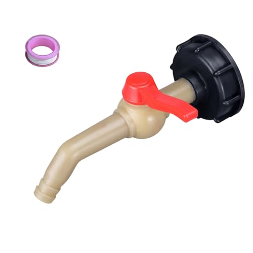 Hochleistungs Behälter Adapter Wasserbeschläge Gartenbewässerungsstecker Einfacher Versuchsschalter Wasserhahn IBC Adapter von Sbshiouu