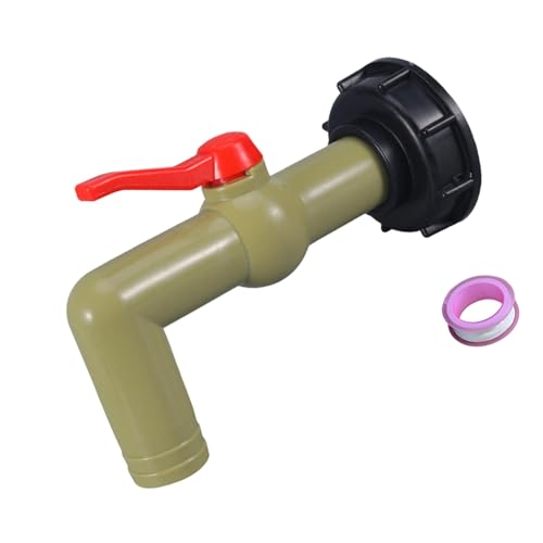 Hochleistungs Behälter Adapter Wasserbeschläge Gartenbewässerungsstecker Einfacher Versuchsschalter Wasserhahn IBC Adapter von Sbshiouu