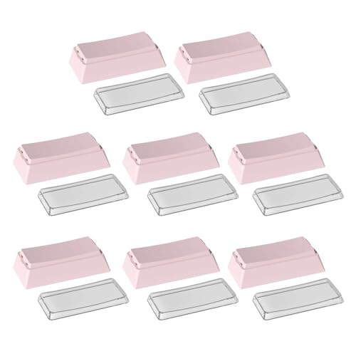 PBT-Tastenkappen-Set für MX-Schalter, Rohlinge, 2 x Originalprofil, nicht druckend, 8 Stück PBT-Tastenkappen-Set für MX-Schalter, Rohlinge, 2 x Originalprofil, nicht druckend, 8 Stück von Sbshiouu