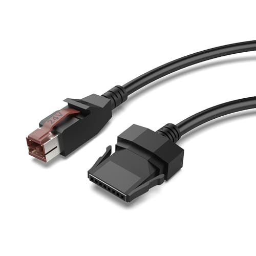 Sbshiouu 24 V Datenleistungskabel Adapter Für Drucker POS Systeme Scan Waffen Barcode Drucker Medical Devices Zubehör von Sbshiouu