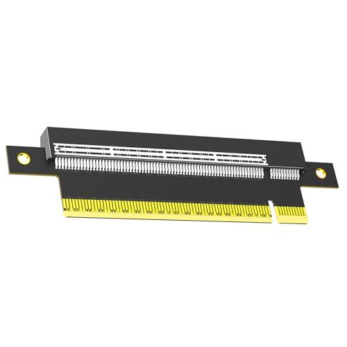 Sbshiouu PCIE 16x 5.0 180 ° Steigende Erweiterte Karte PCIe PCIe 16x Slot Connectors Adapter Für Die Nahtlose Computerintegration Sbshiouu PCIE 16x 5.0 180 ° Steigende Erweiterte Karte PCIe PCIe 16x Slot Connectors Adapter Für Die Nahtlose Computerintegration von Sbshiouu
