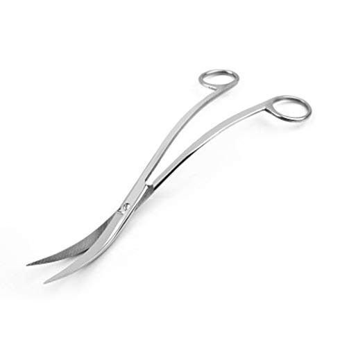 Tragbare funktionelle Schere, gebogene Spitze, Haushaltsnasenhaarschere, tragbarer Papierschneider, Haustierpflege, Trimmer von Sbshiouu