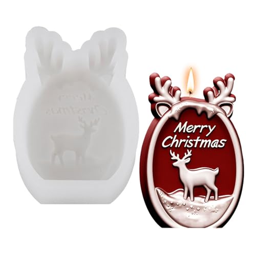 Weihnachts Rentier Silikonkerzenform Für Epoxidharz Herstellung Kerzenseife Weihnachten Home Dekoration Backwerkzeug Rentiere Herstellung Weihnachts Rentier Silikonkerzenform Für Epoxidharz Herstellung Kerzenseife Weihnachten Home Dekoration Backwerkzeug Rentiere Herstellung von Sbshiouu