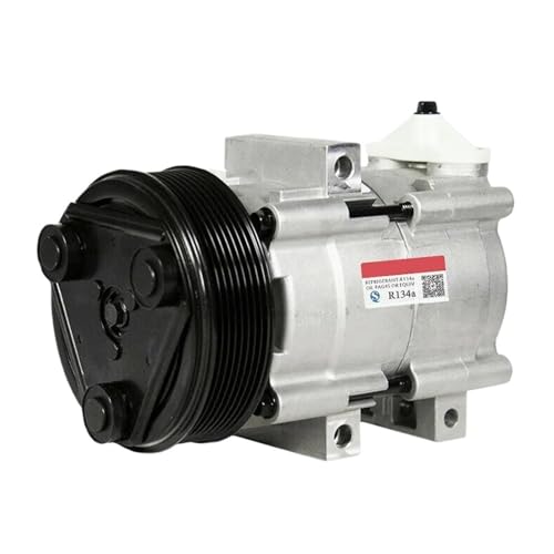 AC-Kompressor, kompatibel mit Ford F150 F250 F350 F450 F550 4L3Z-19703-AB F7LZ-19703-AA F6LZ 19703 AA 6C3Z19712AA F6LZ19703AA F6DZ-19703-AA AC-Kompressor, kompatibel mit Ford F150 F250 F350 F450 F550 4L3Z-19703-AB F7LZ-19703-AA F6LZ 19703 AA 6C3Z19712AA F6LZ19703AA F6DZ-19703-AA von Sbshjhfb