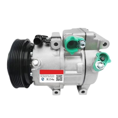 Sbshjhfb VS-16 VS16 AC-Kompressor, kompatibel mit Hyundai Avante/Elantra/I30 97701-2H002 97701-2H040 97701-2H000 977012H002 977012H040 977010Q250 von Sbshjhfb