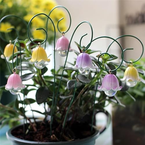 Maiglöckchen-Gartenstecker – Blumenrasendekoration, Gartenornamente, Pflanzenmarker für Töpfe und Blumenbeete, wetterfest, botanische Akzente, Set mit 9 Stück Maiglöckchen-Gartenstecker – Blumenrasendekoration, Gartenornamente, Pflanzenmarker für Töpfe und Blumenbeete, wetterfest, botanische Akzente, Set mit 9 Stück von Sbuxhrkid