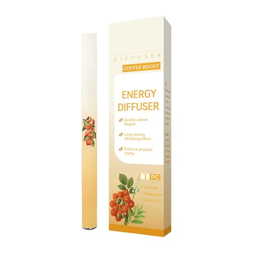 Natürlicher Diffusorstift,verbesserte Reinigungsstifte Schlafunterstützung,Diffusoren Pen orale Erfrischung weniger Stress,Taschenformat,reinigender Körper Minzextrakten Atmung (G uarana) von Sbyhbhyds